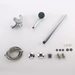 Змішувач для ванни Frap F2214-B, хром