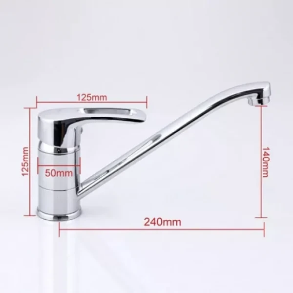 Смеситель для кухни FRAP F4966 хромированный