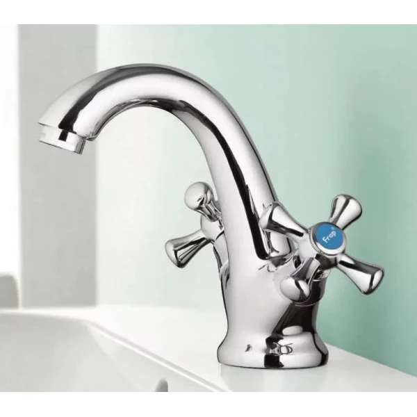 Змішувач для умивальника Frap F10732-B, хром