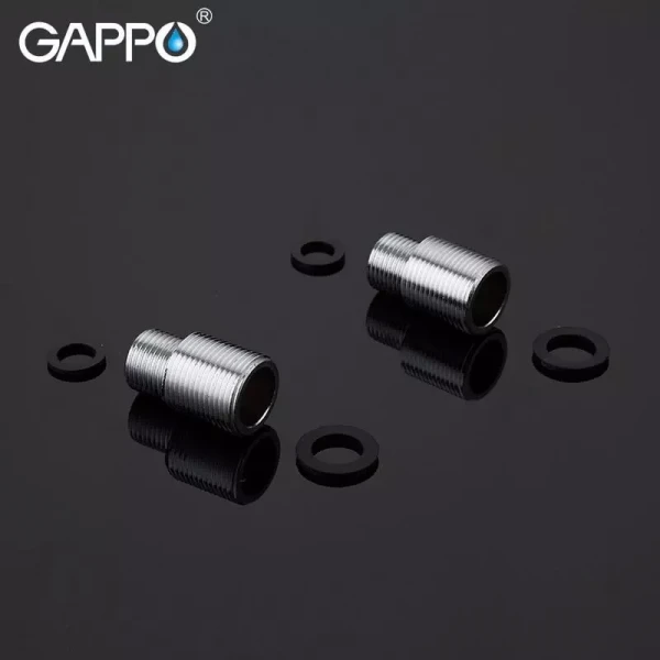 Эксцентрики GAPPO G70-1 хромированные, длина 5 см