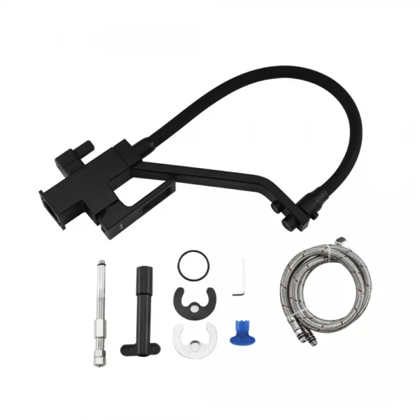 Смеситель для кухни GAPPO G4317-6 с гибким изливом черный