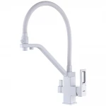 Смеситель для кухни GAPPO G4317-8 с гибким изливом белый