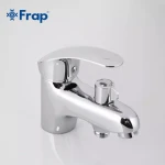 Смеситель для умывальника FRAP F1221 хромированный с душевой лейкой