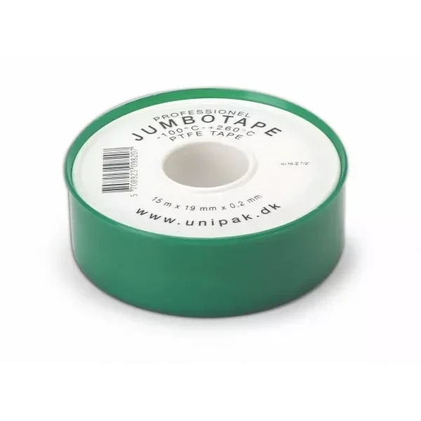 Фум-стрічка UNIPAK JUMBOTAPE Professional 19x0,2 мм 15 м