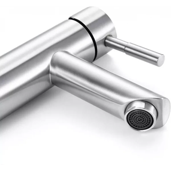 Смеситель для умывальника WEZER EKO1A-01 сатин