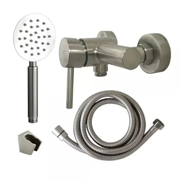 Смеситель для душа WEZER EKO5-01 нержавеющая сталь