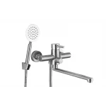 Смеситель для ванны WEZER EKO7-01 сатин