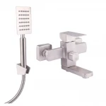 Смеситель для ванны WEZER PRO3-02 нержавеющая сталь