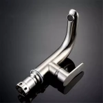 Смеситель для умывальника WEZER INX1A-04 сатин