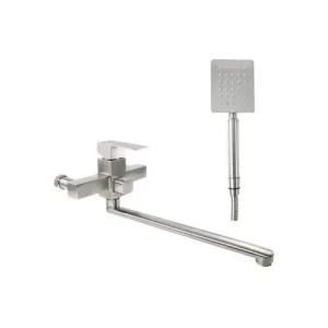 Смеситель для ванны WEZER PRO7-02 сатиновый
