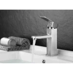 Смеситель для умывальника WEZER PRO1-02 сатиновый