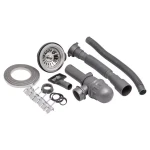 Кухонная мойка WEZER 4843(06) Decor 480x430x160 мм с сифоном