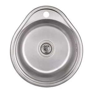 Кухонная мойка WEZER 4843(08) Satin 480x430x180 мм с сифоном