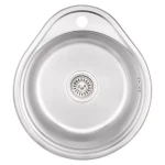 Кухонная мойка WEZER 4843(08) Decor 480x430x180 мм с сифоном