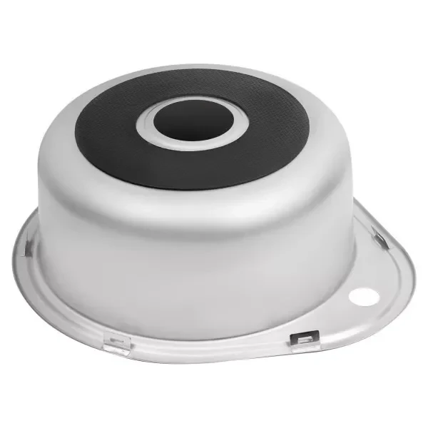 Кухонная мойка WEZER 4843(08) Decor 480x430x180 мм с сифоном