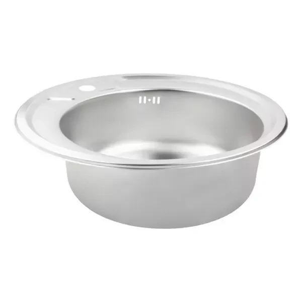 Кухонная мойка WEZER 490(08) Decor 490x180 мм с сифоном