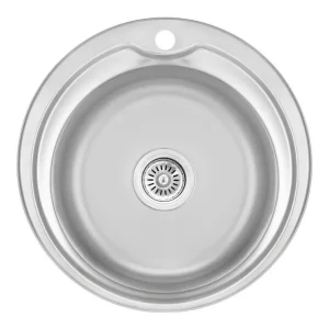 Кухонная мойка WEZER 510(08) Decor 510x180 мм с сифоном