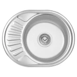 Кухонная мойка WEZER 5745(08) Decor 570x450x180 мм с сифоном