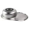 Кухонная мойка WEZER 7750(06) Decor 770x500x160 мм с сифоном