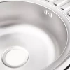 Кухонная мойка WEZER 7750(06) Decor 770x500x160 мм с сифоном