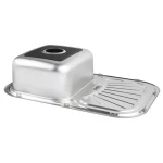 Кухонная мойка WEZER 7549(08) Decor 750x490x180 мм с сифоном