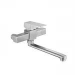 Смеситель для кухни WEZER PRO12-02 настенная нержавеющая сталь.