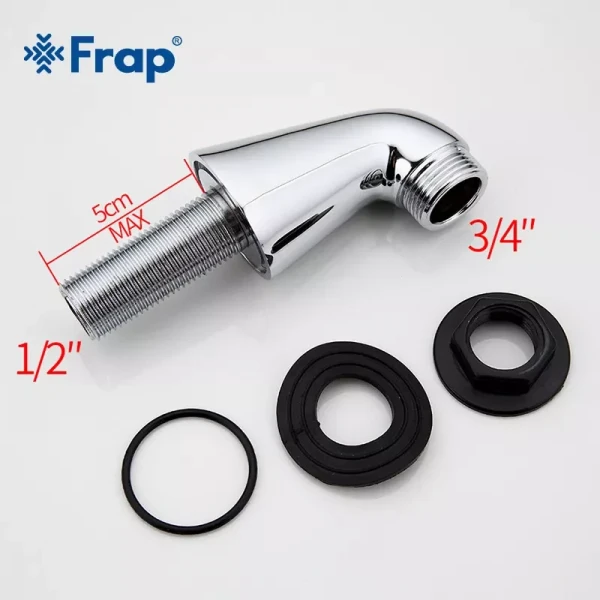 Держатель для душа FRAP F70-3 хромированный для акриловой ванны.