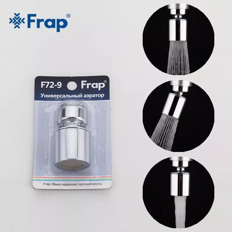Аэратор Frap F72-9 Ø24 мм с двумя режимами поворотная внутренняя резьба