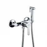 Смеситель для душа FRAP F2041 с гигиенической лейкой хромированный