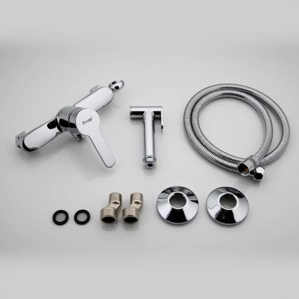 Смеситель для душа FRAP F2041 с гигиенической лейкой хромированный