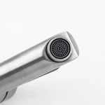 Смеситель для умывальника FRAP F10801 нержавеющая сталь.