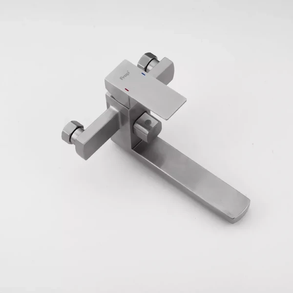 Смеситель для ванны FRAP F32802 нержавеющая сталь.