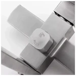 Смеситель для ванны FRAP F32802 нержавеющая сталь.