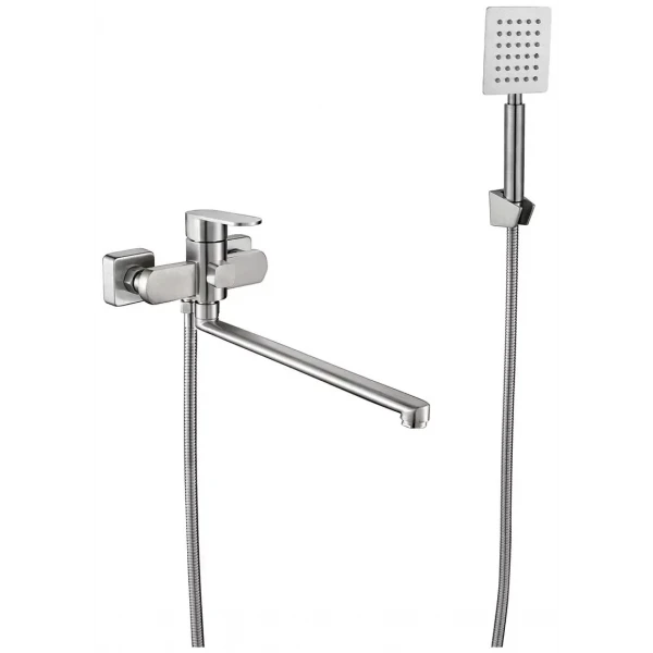 Смеситель для ванны FRAP F22805 сатин