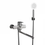 Смеситель для ванны FRAP F22805 сатин