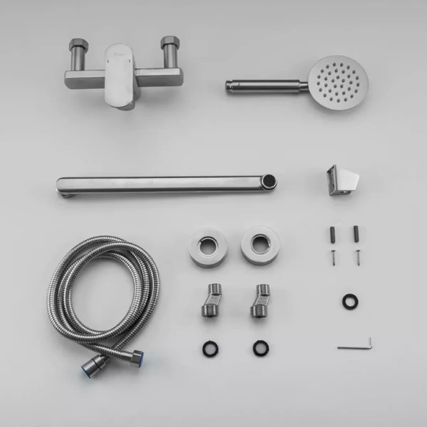 Смеситель для ванны FRAP F22805 сатин