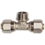 Трійник для металопластикових труб KARRO KR 0710 16*1/2