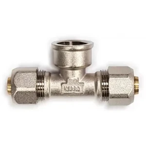 Тройник для металлопластиковых труб KARRO KR0720 16 мм x 1/2