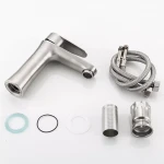 Смеситель для умывальника FRAP F1048 сатин