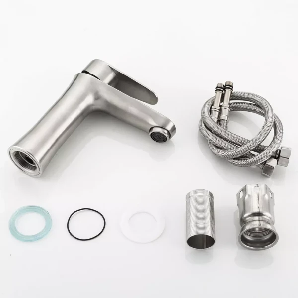 Смеситель для умывальника FRAP F1048 сатин