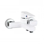 Смеситель для ванны SLAT SLT-A009W белый/хром