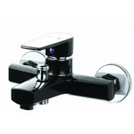 Смеситель для ванны SLAT SLT-A009B черный/хром