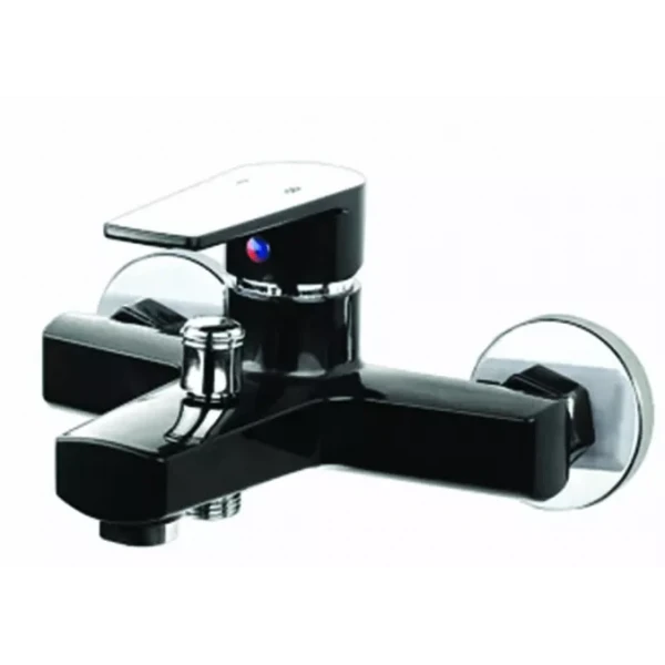 Смеситель для ванны SLAT SLT-A009B черный/хром