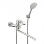 Смеситель для ванны FRAP F2248 сатинированный