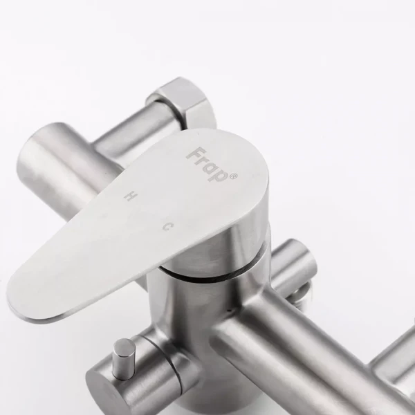 Смеситель для ванны FRAP F2248 сатинированный