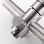 Смеситель для ванны FRAP F2248 сатинированный