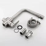 Смеситель для кухни FRAP F4348 сатин для двух вод