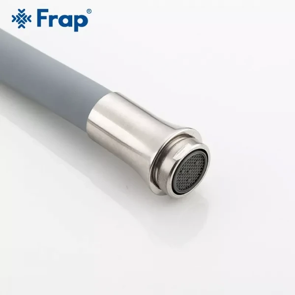 Смеситель для кухни FRAP F4448 с гибким изливом сатин