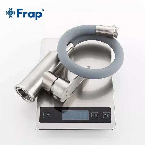 Смеситель для кухни FRAP F4448 с гибким изливом сатин