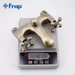 Смеситель для ванны FRAP F3019-4 бронзовый